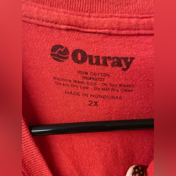 Red Ouray Arizona Softball Tshirt, EUC, 2XL - Picture 4 of 5